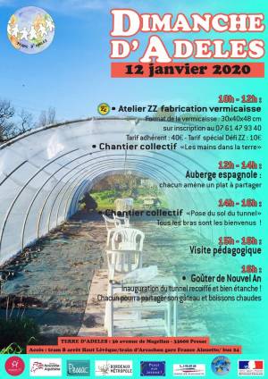 Affiche Dimanche d'ADELES du 12/01/2020