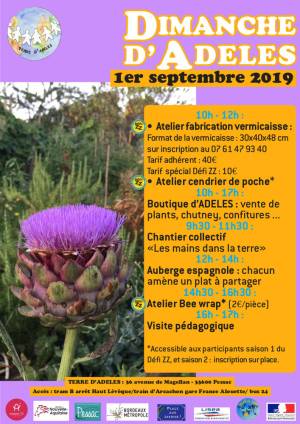 Affiche DDA du 1er septembre 2019