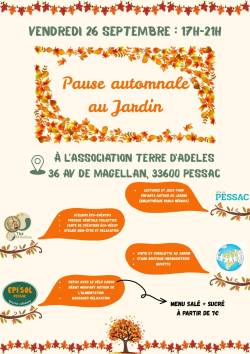  Affiche pause automnale