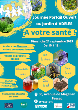  Affiche JPO A votre santé !